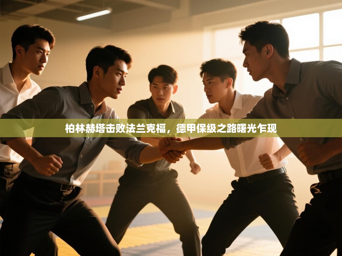 柏林赫塔击败法兰克福，德甲保级之路曙光乍现  第1张